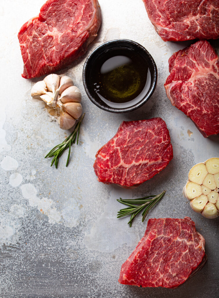 frozen meat